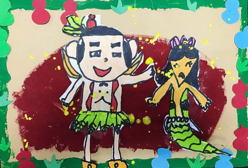 少儿书画作品-葫芦娃/儿童书画作品葫芦娃欣赏_中国少儿美术网