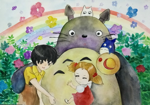 网络美术馆_少儿绘画作品欣赏_儿童画欣赏_中国少儿