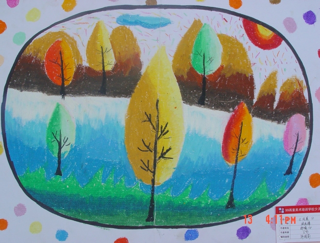 《风景/少儿绘画作品/儿童画/网络美术馆_中国少儿美术教育网