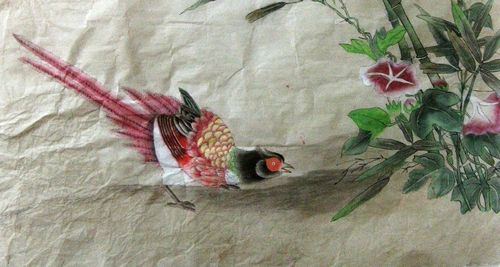 锦鸡图/少儿绘画作品/儿童画/网络美术馆_中国少儿美术教育网
