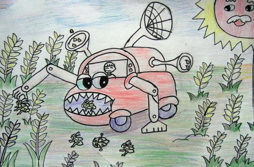 新科技/少儿绘画作品/儿童画/网络美术馆_中国少儿美术教育网