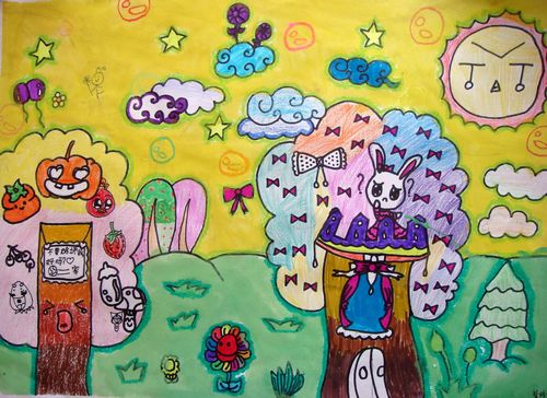 我的家园/少儿绘画作品/儿童画/网络美术馆_中国少儿美术教育网