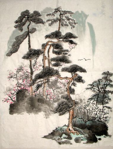 山水画/少儿绘画作品/儿童画/网络美术馆_中国少儿美术教育网