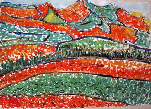 风景/少儿绘画作品/儿童画/网络美术馆_中国少儿美术教育网