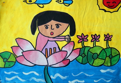 《荷花仙子》