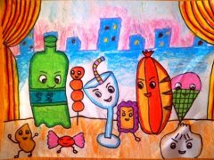 网络<em>美术</em>馆_少年儿童绘画作品_儿童画_中国少