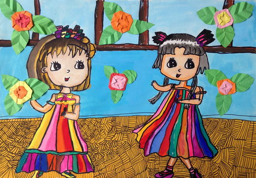 飾りやすい大きさで愛らしい作品です！ 油彩画 ミレイユ トーレ