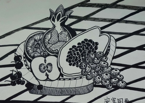 少儿书画作品-水果/儿童书画作品水果欣赏_中国少儿美术教育网