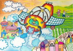网络美术馆_少儿绘画作品欣赏_儿童画欣赏_中国少儿