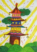《家乡的宝塔》